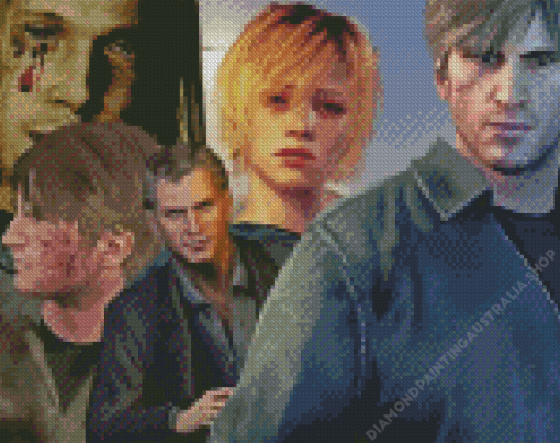 Silent Hill Characters Diamond Painting