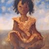 Sitting Girl By Candido Portinari Diamond Painting