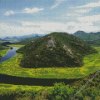 Skadar Lake Landscape Diamond Painting