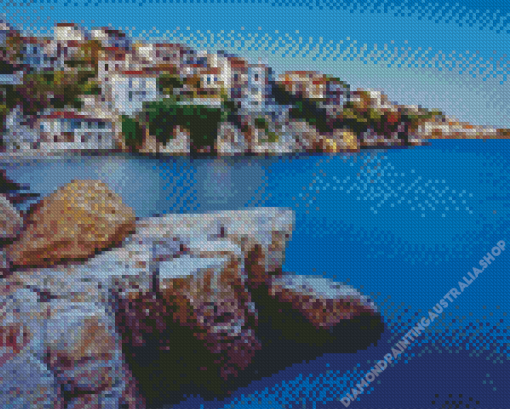 Skiathos in Greece Diamond Painting