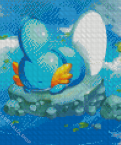 Sleepy Mudkip Diamond Painting