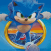 Sonic Hedgehog Diamond Painting