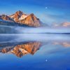 Stanley Lake Sawtooth Mountains Idaho Diamond Painting