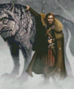 Stark Wolf Art Diamond Painting