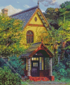 Studio Ghibli House Diamond Painting