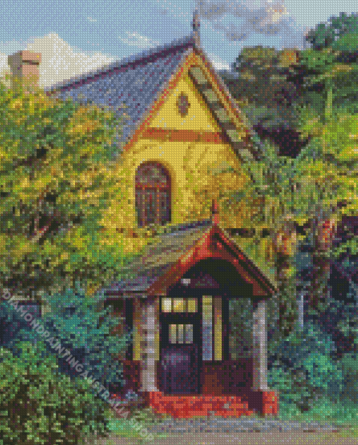 Studio Ghibli House Diamond Painting