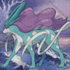 Suicune Pokemon Anime Diamond Painting