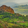 Swaziland Landscape Diamond Painting