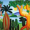 Tarsila Do Amaral Postcard Diamond Painting