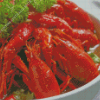 Tasty Crayfish Diamond Painting