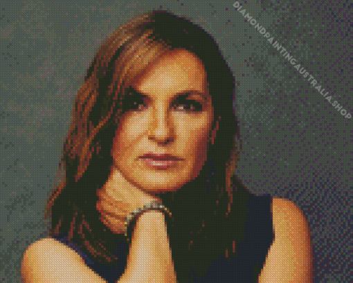 The Actress Mariska Hargitay Diamond Painting