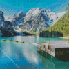 The Pragser Wildsee Lake Diamond Painting