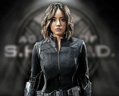 The Actress Chloe Bennet Diamond Painting