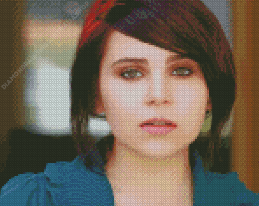 The Beautiful Actress Mae Whitman Diamond Painting