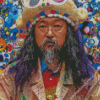 The Japanese Artist Takashi Murakami Diamond Painting