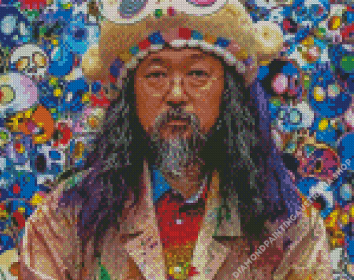 The Japanese Artist Takashi Murakami Diamond Painting