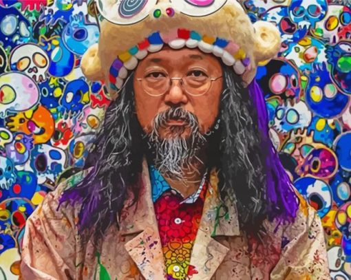 The Japanese Artist Takashi Murakami Diamond Painting