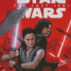 The Last Jedi Star Wars Poster Diamond Painting