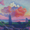 The Pink Cloud Henri Edmond Cross Diamond Painting