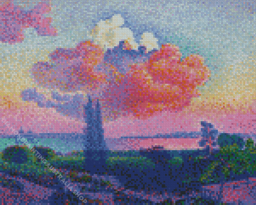 The Pink Cloud Henri Edmond Cross Diamond Painting