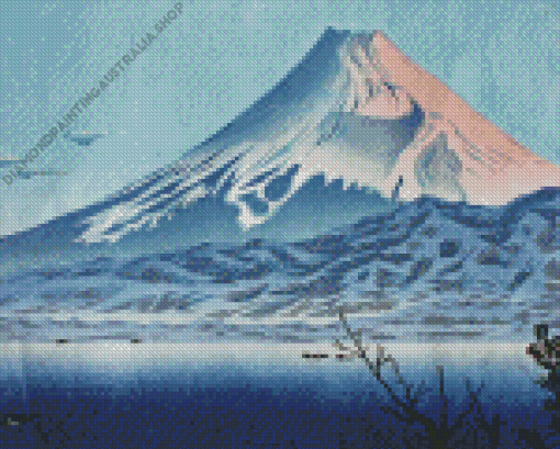 Tokuriki Tomikichiro Mount Fuji Diamond Painting