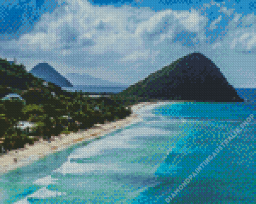 Tortola Beach Diamond Painting