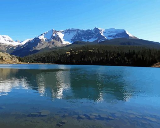 Trout Lake In Colorado Diamond Painting