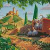 Tuscan Scene Diamond Painting