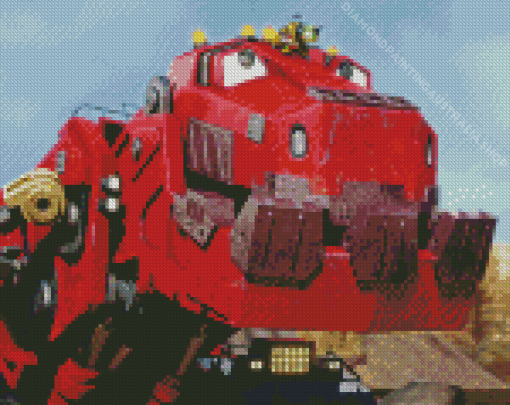 Ty Rux Dinotrux Character Diamond Painting