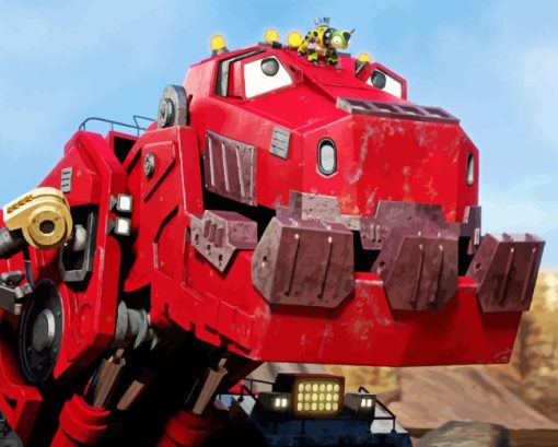 Ty Rux Dinotrux Character Diamond Painting