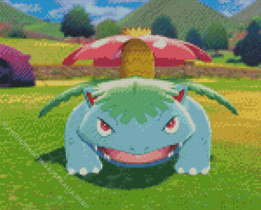 Venusaur Pokemon Diamond Painting