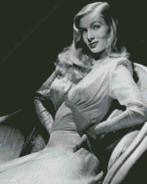 Veronica Lake Vintage Actress Diamond Painting