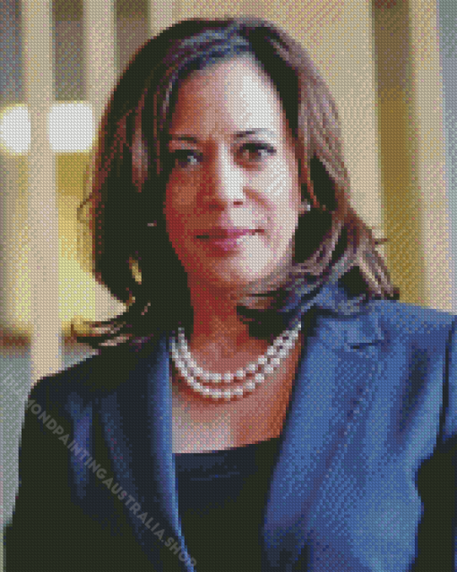 Vice President Kamala Harris Diamond Painting