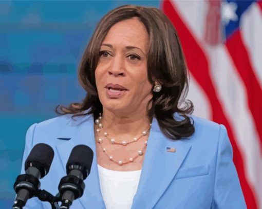 Kamala Harris Vice President Diamond Painting