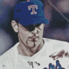 Vintage Nolan Ryan Diamond Painting