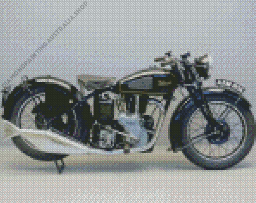 Vintage Velocette Diamond Painting