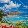 Waikiki Beach Diamond Painting