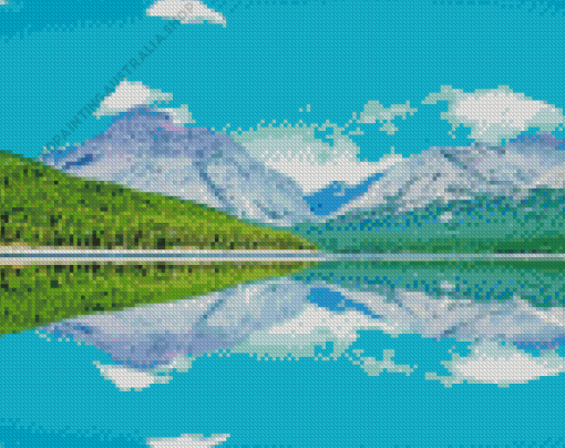 Water Reflection Montana Diamond Painting