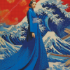 woman Wave Diamond Painting