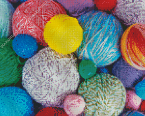 Wool Balls for Knitting Diamond Painting