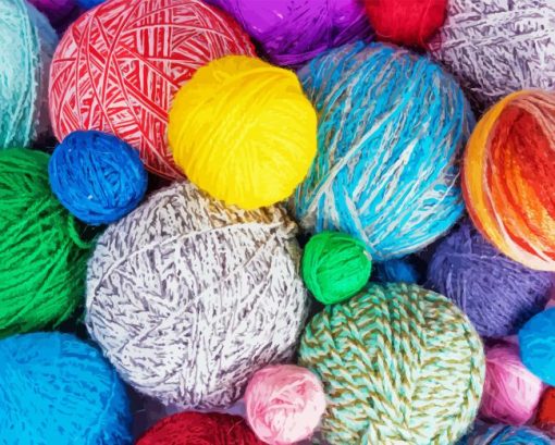 Wool Balls for Knitting Diamond Painting