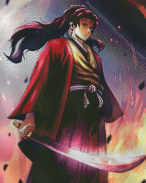 Yoriichi Demon Slayer Diamond Painting