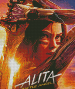 Battle Angel Alita Diamond Painting