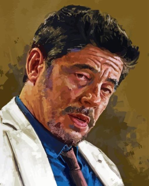 Benicio Del Toro Diamond Painting