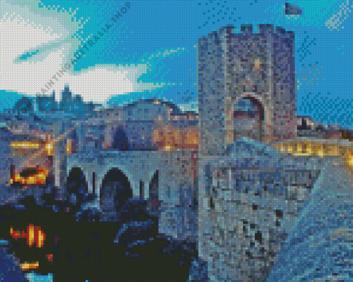 Besalu Girona Diamond Painting