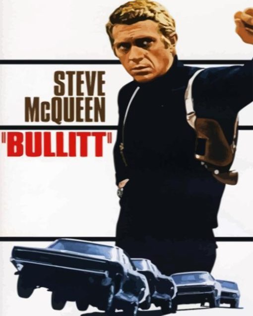 Bullitt Poster Diamond Painting