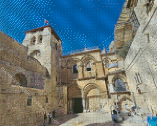 Church Of The Holy Sepulchre Diamond Painting