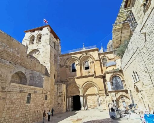 Church Of The Holy Sepulchre Diamond Painting