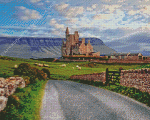 Classiebawn Castle Diamond Painting