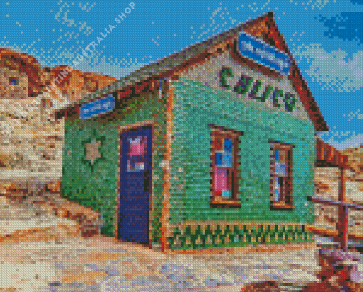 Ghost Town Diamond Painting